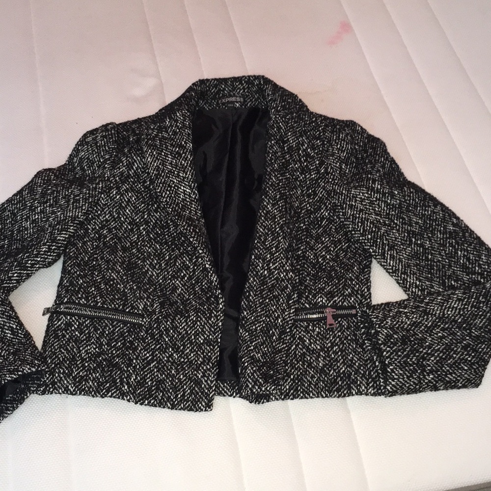 Express thick knitted blazer❣️